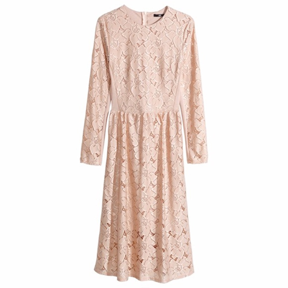 H&M Lace Midi Dress